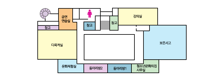 천안시 중앙도서관 4층
