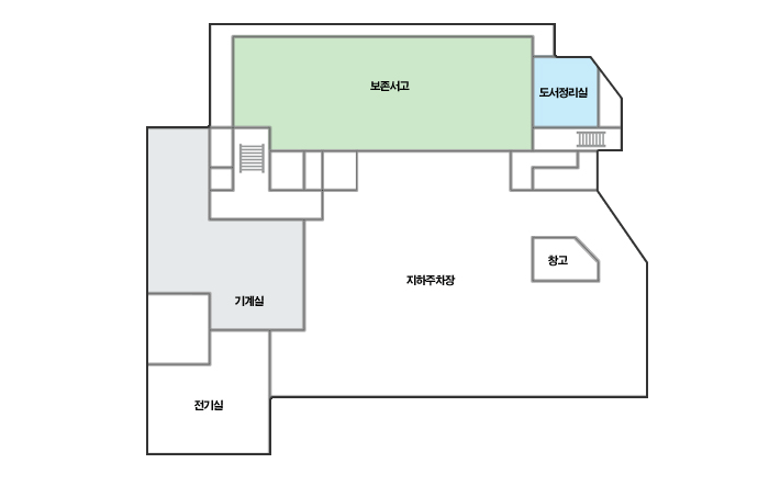 천안시  두정도서관 지하2층